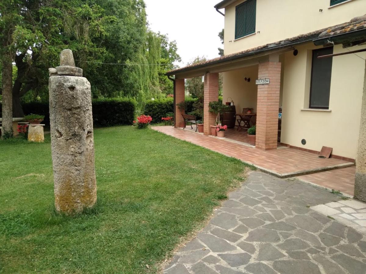 Agriturismo Le Chicche Di Mafalda Montemerano Ngoại thất bức ảnh